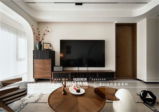 慈溪130㎡中古风格 万固臻悦府装修案例图
