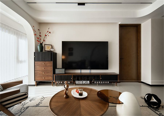 慈溪120㎡中古风格 天钻小区装修案例