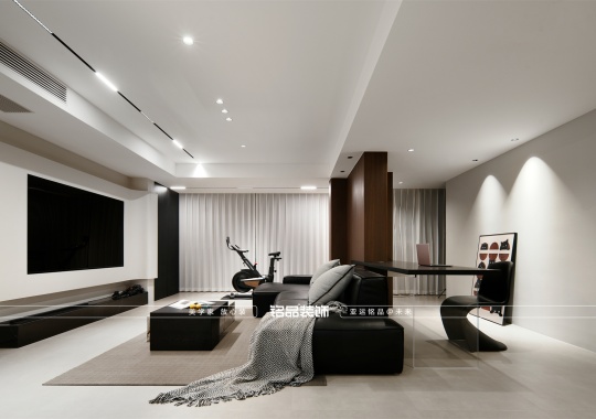 慈溪150㎡意式极简风格 泊蔚里装修效果案例